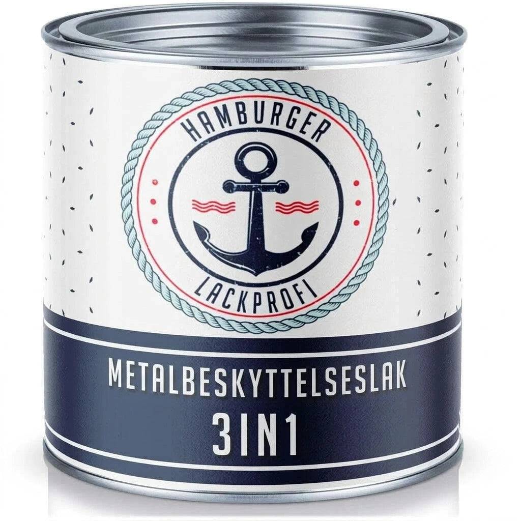 Hamburger Lack-Profi 3 in 1 Sepiabraun RAL 8014 - Rostschutz - Hamburger Lack-Profi