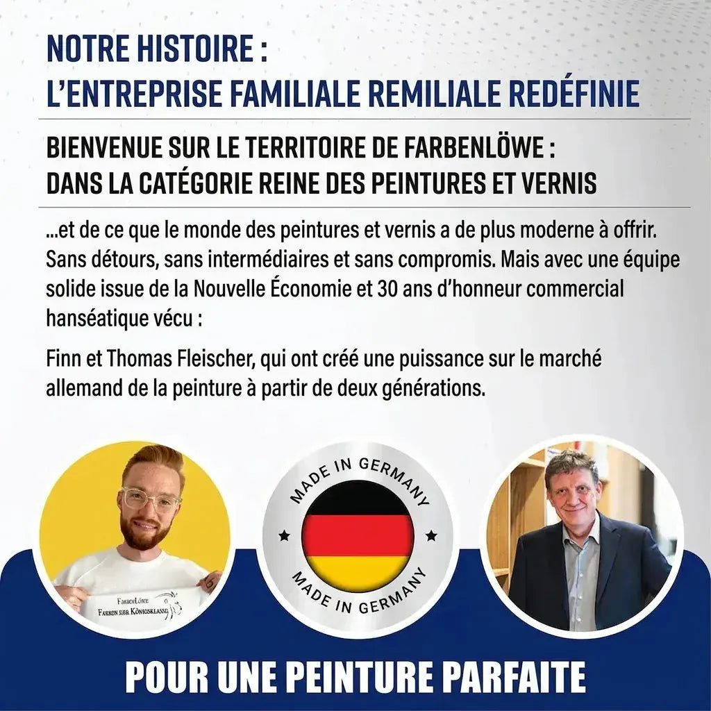 Hamburger Lack-Profi Möbelfarbe ohne Schleifen RAL 9010 Reinweiß - Möbellack Hamburger Lack-Profi