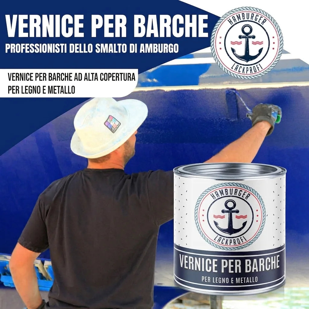 Hamburger Lack-Profi Bootslack Moosgrün RAL 6005 - Hamburger Lack-Profi