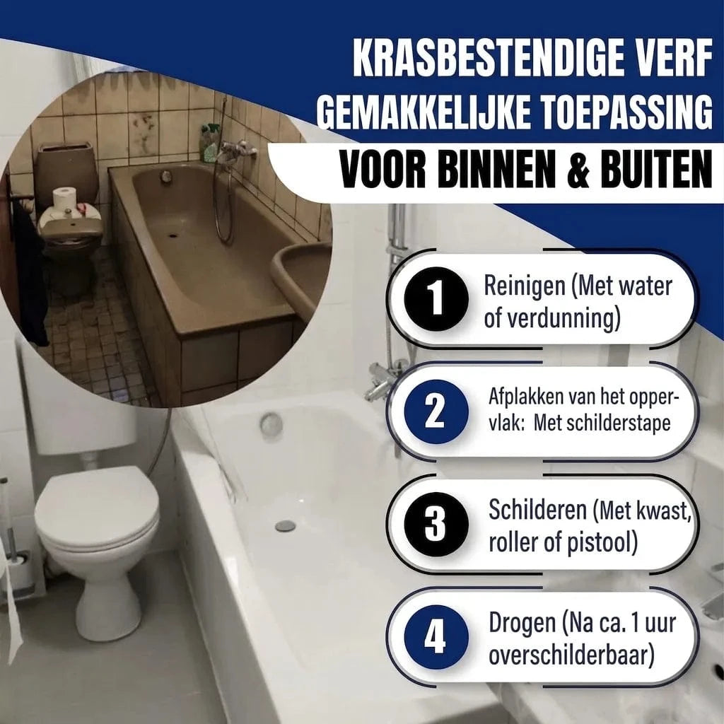Hamburger Lack-Profi Badewannenlack Hamburger Lack-Profi 2K Badewannenlack Orangebraun RAL 8023 - Glänzend / Seidenmatt / Matt