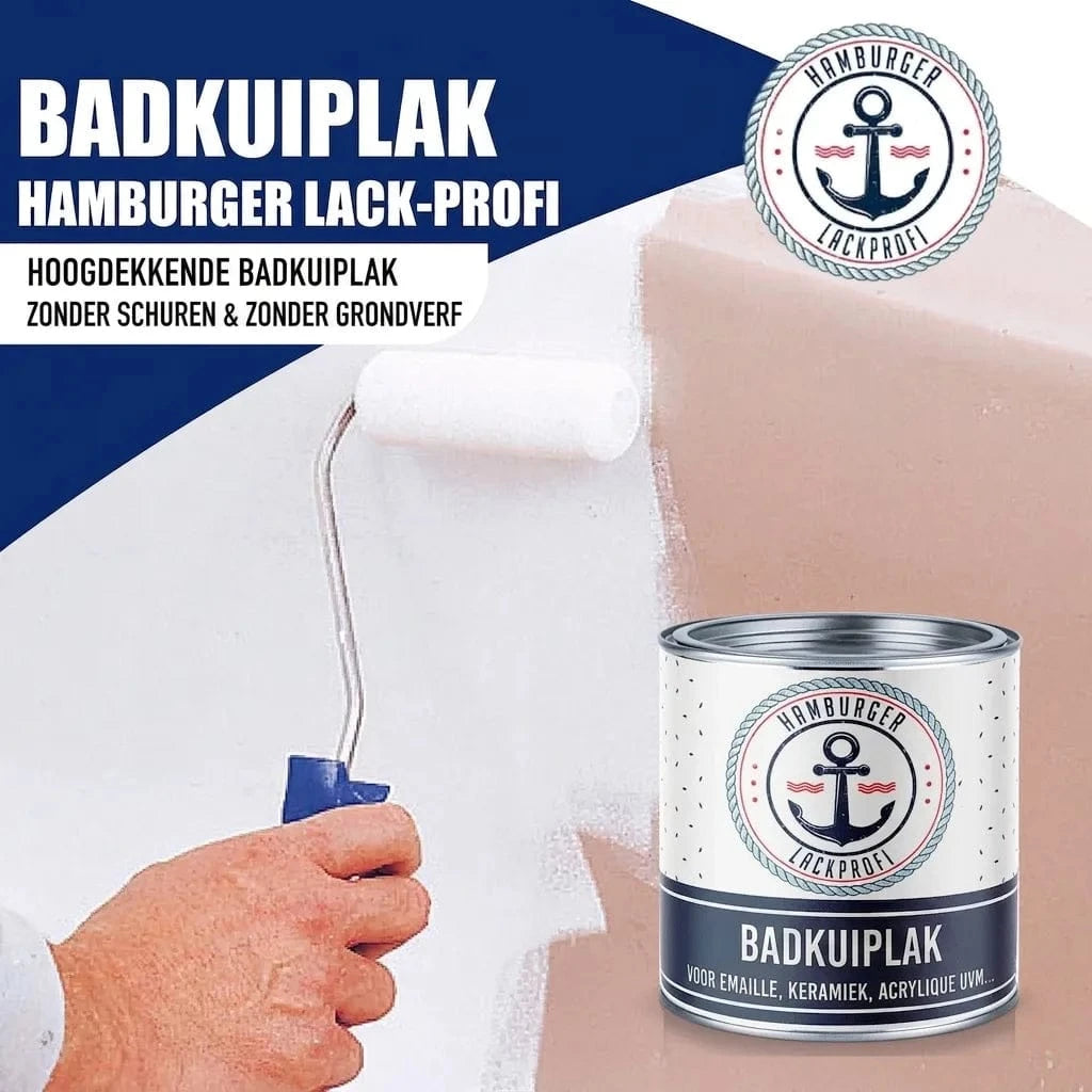 Hamburger Lack-Profi Badewannenlack Hamburger Lack-Profi 2K Badewannenlack Rosé RAL 3017 - Glänzend / Seidenmatt / Matt