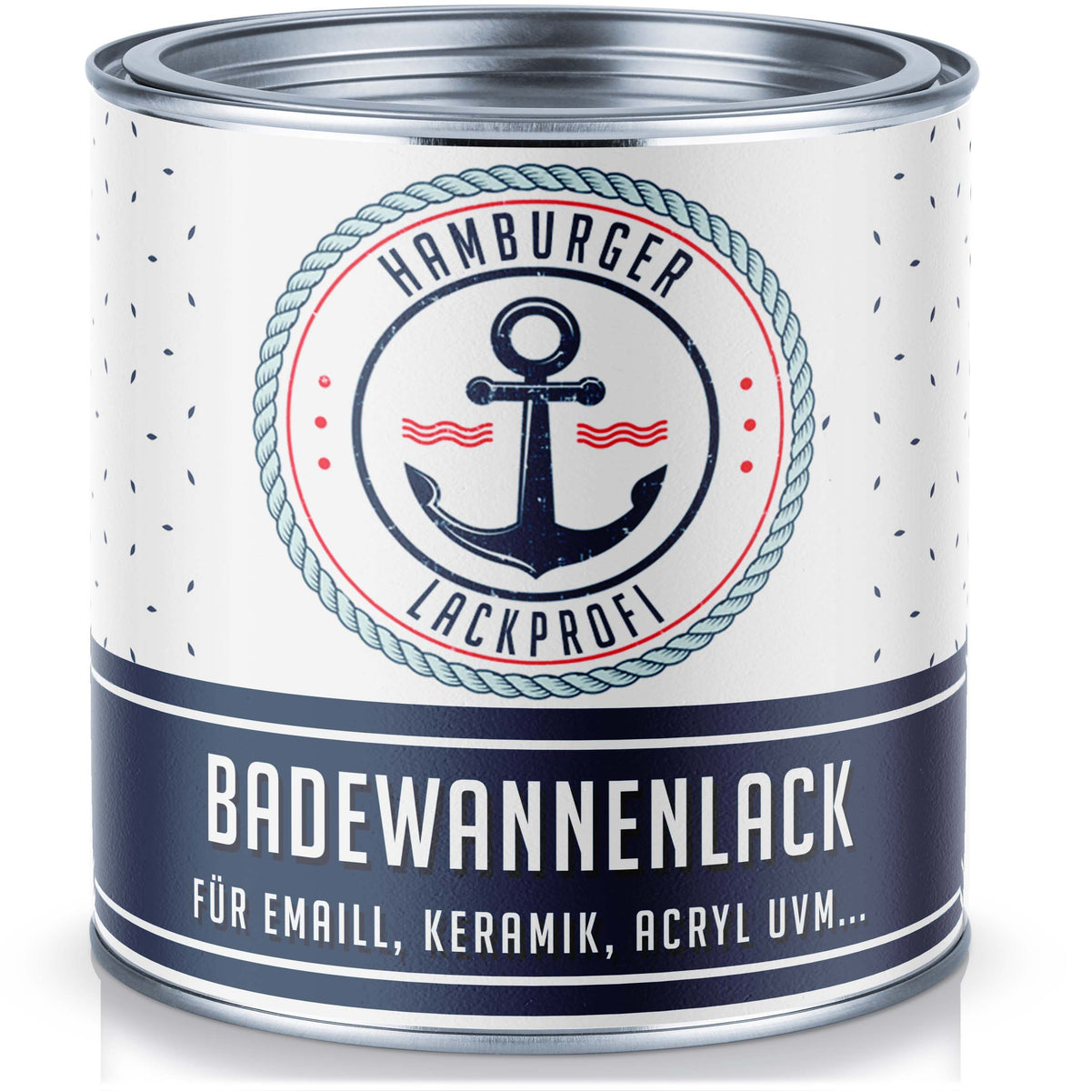 Hamburger Lack-Profi 2K Badewannenlack mit Lackierset (X300) & Verdünnung (1 L) - 30% Sparangebot - Hamburger Lack-Profi
