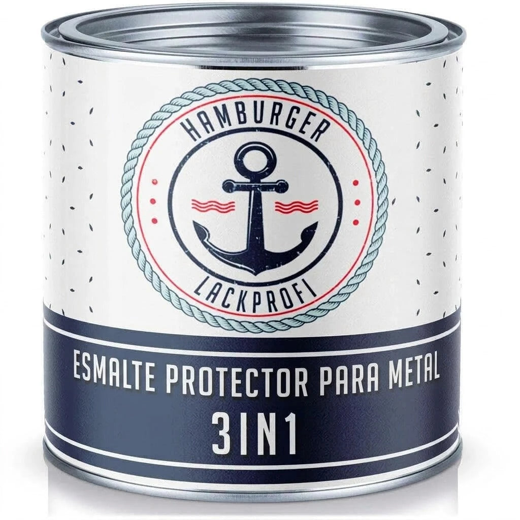 Hamburger Lack-Profi 3 in 1 Flaschengrün RAL 6007 - Rostschutz - Hamburger Lack-Profi