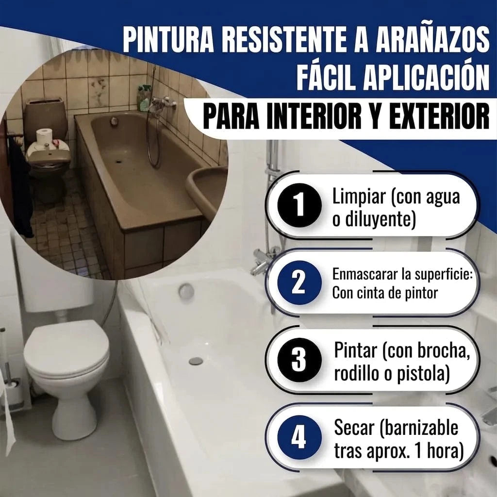 Hamburger Lack-Profi Badewannenlack Hamburger Lack-Profi 2K Badewannenlack Grünbraun RAL 8000 - Glänzend / Seidenmatt / Matt