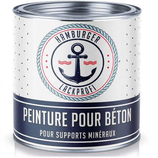 Peinture béton extérieur Rouge framboise RAL 3027 - peinture façade grand pouvoir couvrant Hamburger Lack-Profi