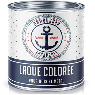 Laque colorée Orangé sang RAL 2002 - Peinture glycéro robuste Hamburger Lack-Profi