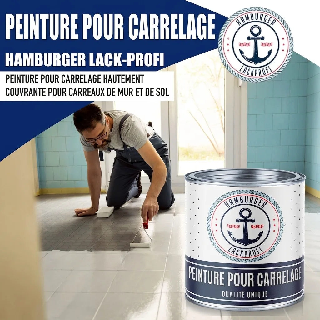 Peinture pour carrelage Turquoise pastel RAL 6034 avec kit de peinture (X300) - Hamburger Lack-Profi, Image 29