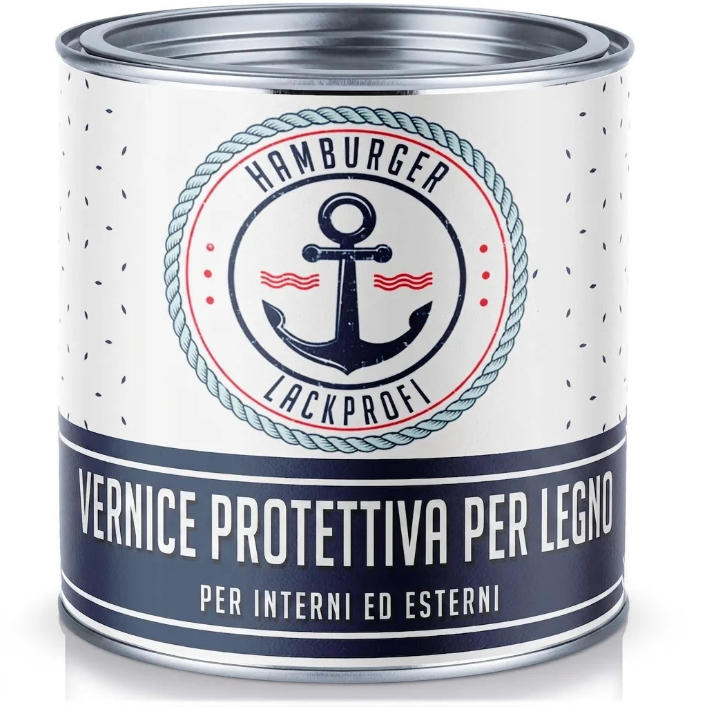 Peinture polyuréthane bois RAL 6010 Vert herbe - Peinture de protection intempéries - Hamburger Lack-Profi