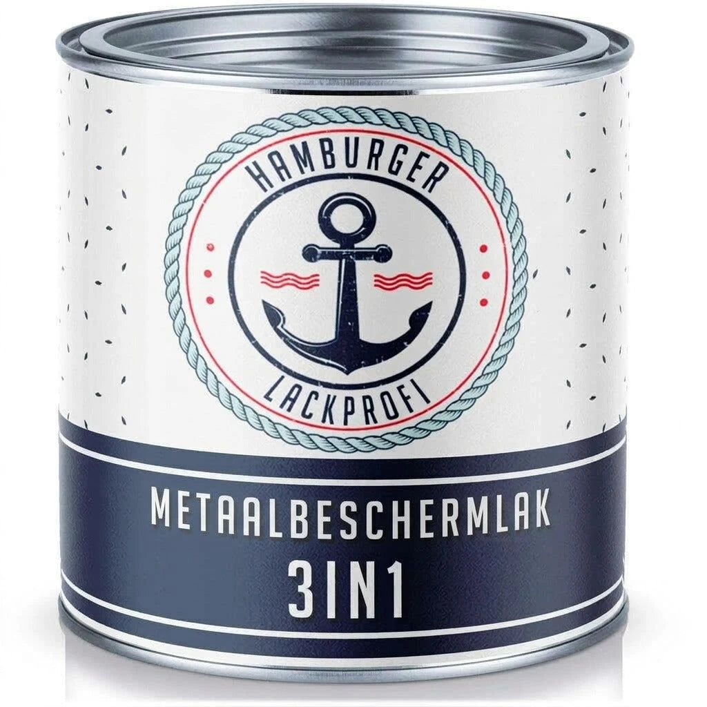 Peinture métal extérieur 3 en 1 Rosé RAL 3017 - Antirouille - Hamburger Lack-Profi