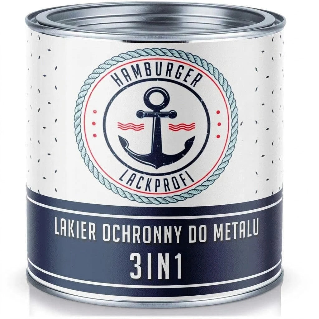 Hamburger Lack-Profi 3 in 1 Lichtgrau RAL 7035 - Rostschutz - Hamburger Lack-Profi