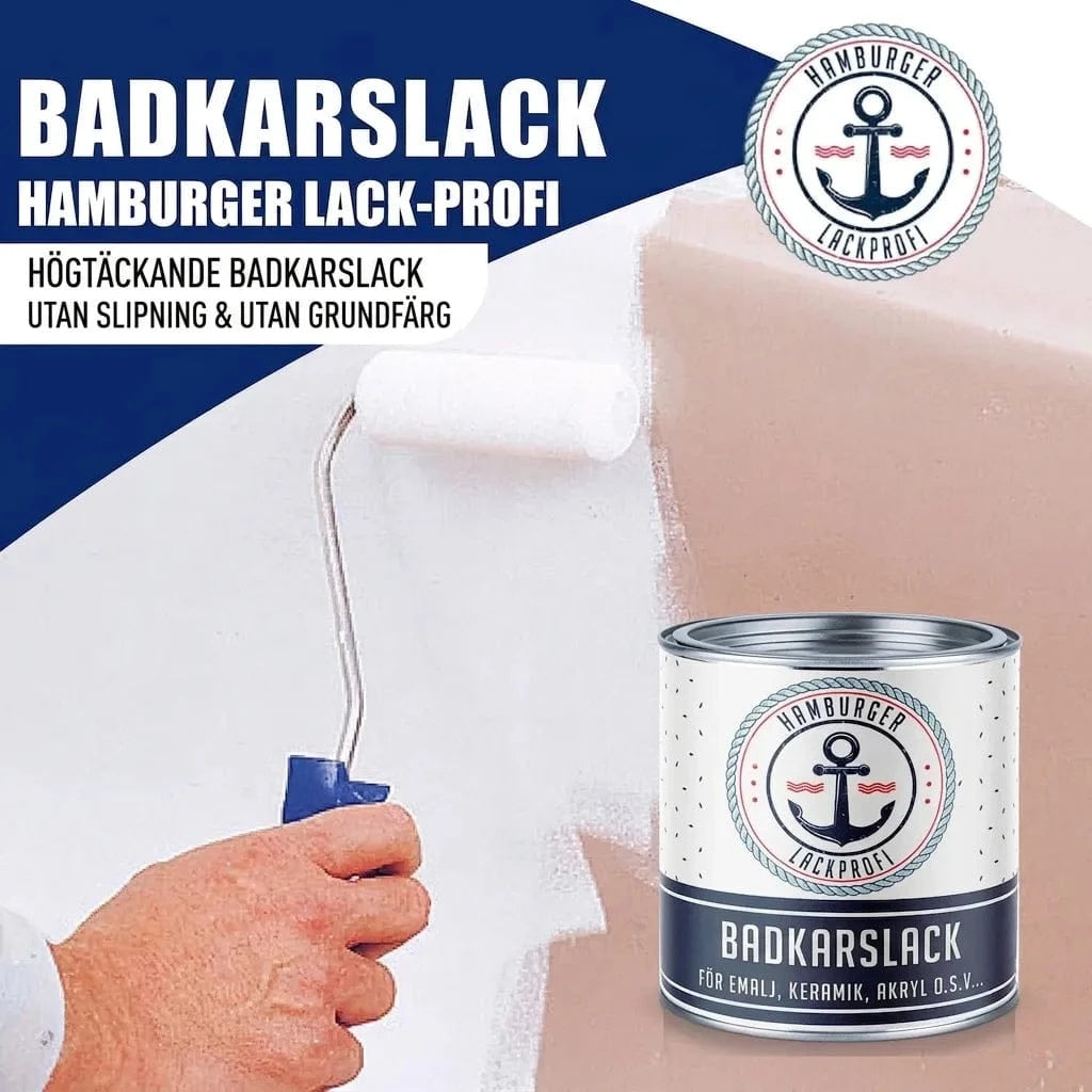 Hamburger Lack-Profi Badewannenlack Hamburger Lack-Profi 2K Badewannenlack Türkisblau RAL 5018 - Glänzend / Seidenmatt / Matt