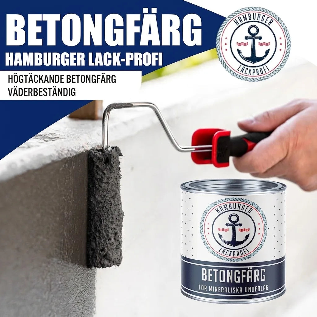 Peinture pour béton Orangé de sécurité RAL 2010 avec kit de peinture (X300) - Hamburger Lack-Profi, Image 30