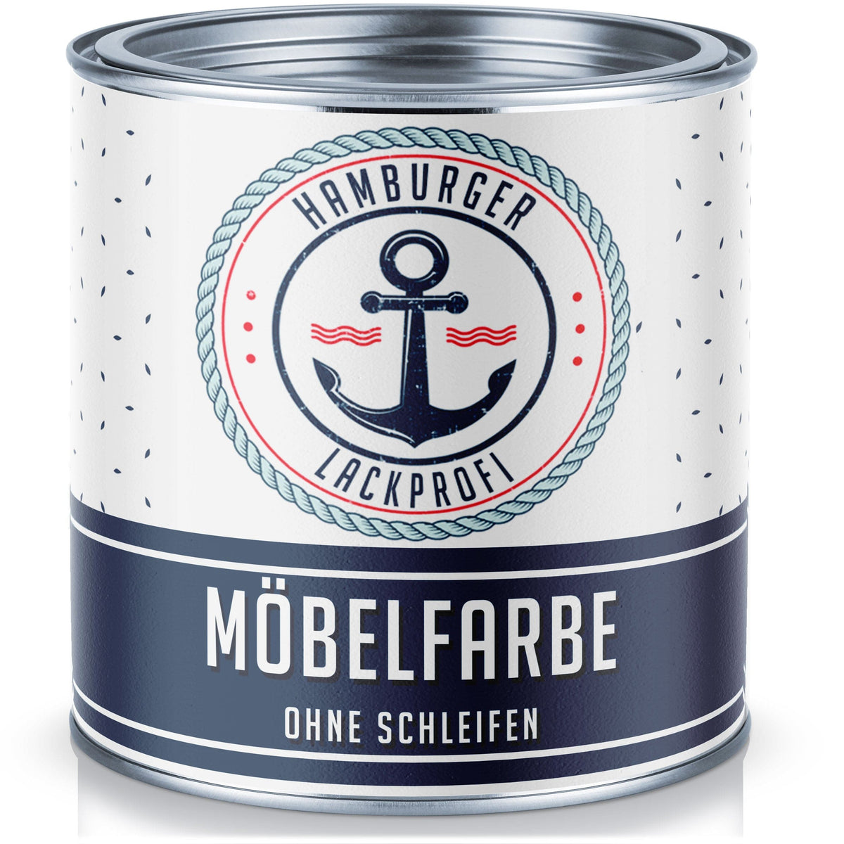Möbelfarbe ohne Schleifen RAL 9018 Papyrusweiß - Möbellack Hamburger Lack-Profi